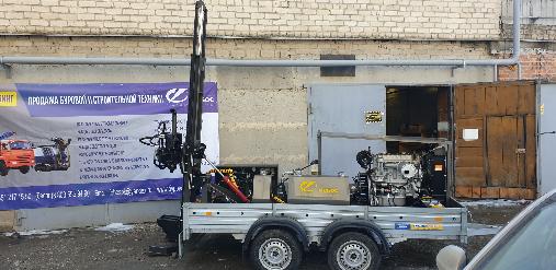 Малогабаритные установки, TLD-60 малогабаритный буровой станок с дизельным приводом, ТЛД 60