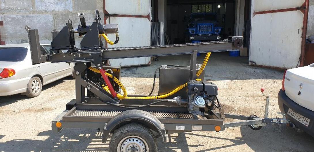 Самоходная мини буровая установка