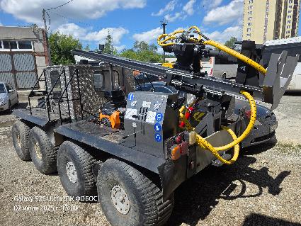 бурения скважин различного назначения, Странник вездеход, буровая установка, мобильные буровые установки на шасси автомобилей, Бурение осуществляется, скважин на воду