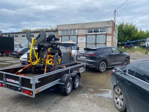 Самоходная буровая малогабаритная установка на 75 м