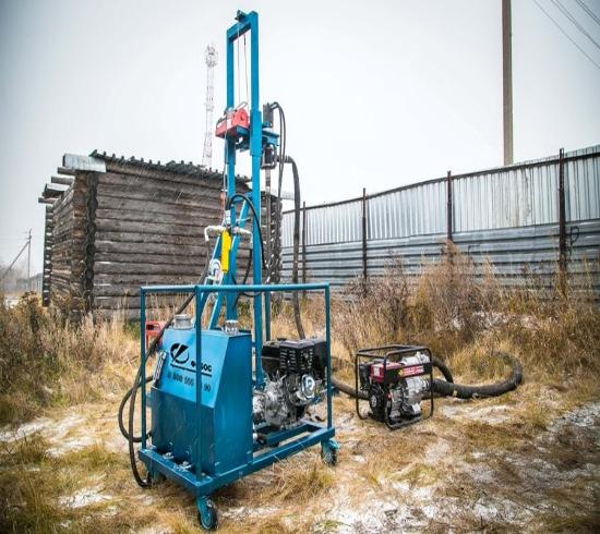 Гидравлическая мини буровая установка мгбу