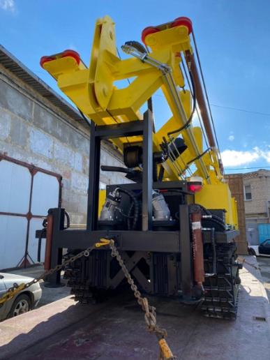 Буровая установка самоходная шнековая