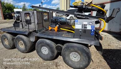 Самоходная буровая установка УБЛ-1К, бурения 
 сейсморазведочных и инженерно-геологических скважин, тракторные сани, гусеничный транспортер МТ-ЛБ или трактор ВТ-100ДТ, Подвижный редуктор-вращатель, буровая установка УБЛ-1К