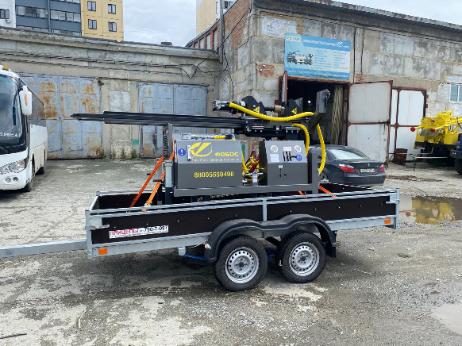 самоходному шасси, мгбу, сбу, бурении инженерных, водозаборных или геологоразведочных скважин, Самоходная буровая малогабаритная установка, бурения на средние глубины