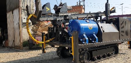 бурения шпуров в породах, Шахтная бурильная установка, самоходного бурового оборудования, 