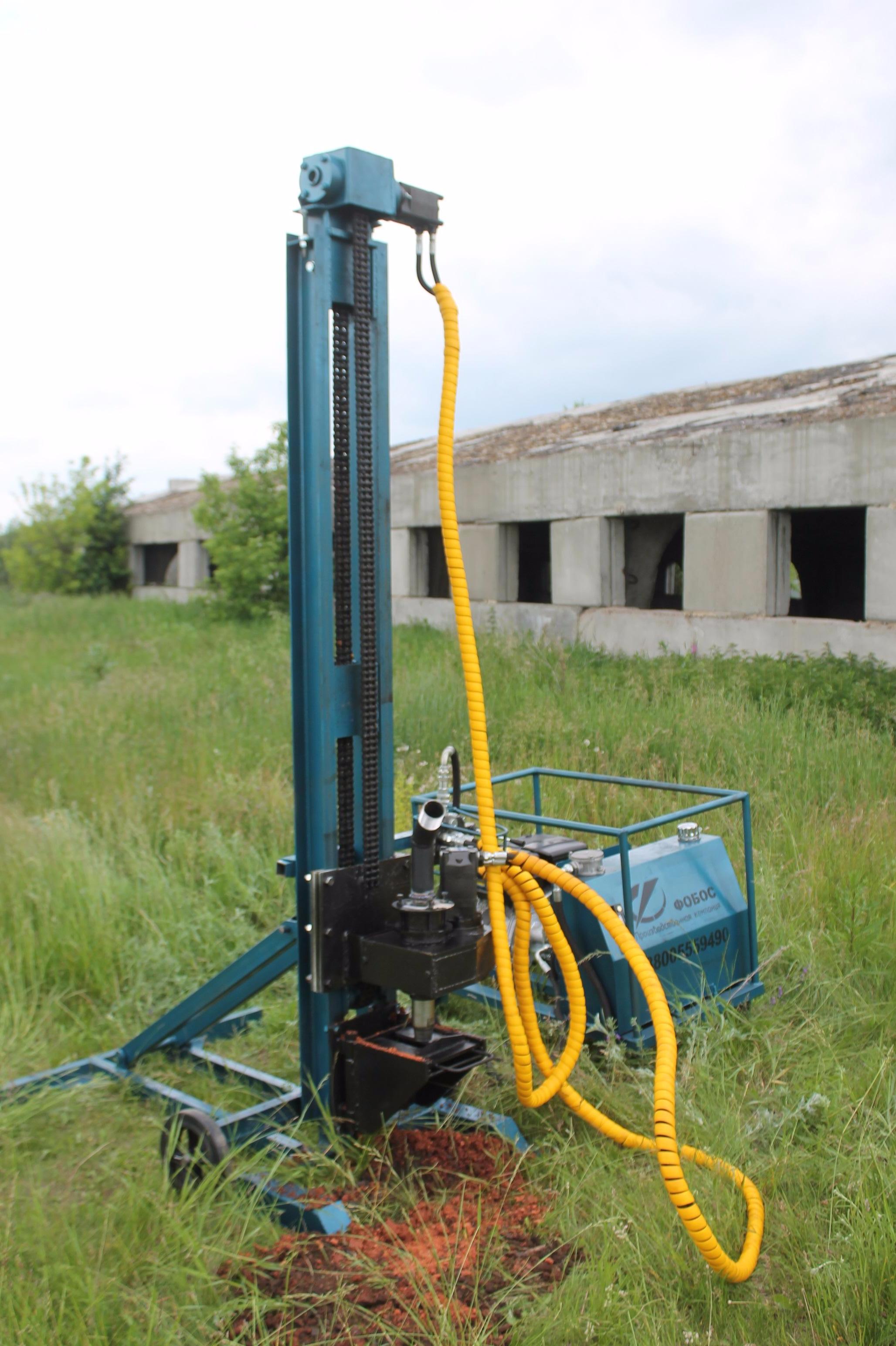 буровая установка S-15, буровая установка на воду с цепным приводом